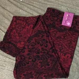 LaLa Leggings Pants - LaLa Leggings Extra-Curvy - Fall Night Print LaLa Leggings Pants - LaLa Leggings Extra-Curvy - Fall Night Print